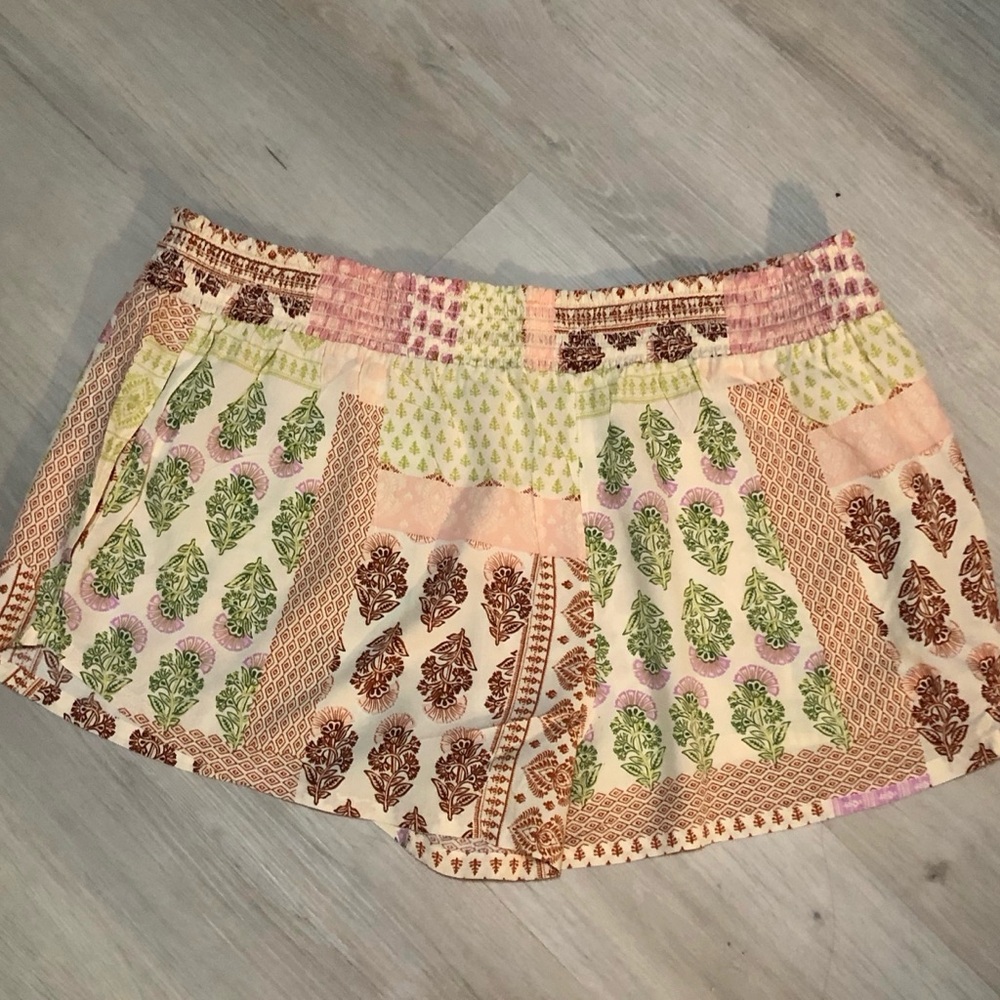 Boho Patchwork Shorts